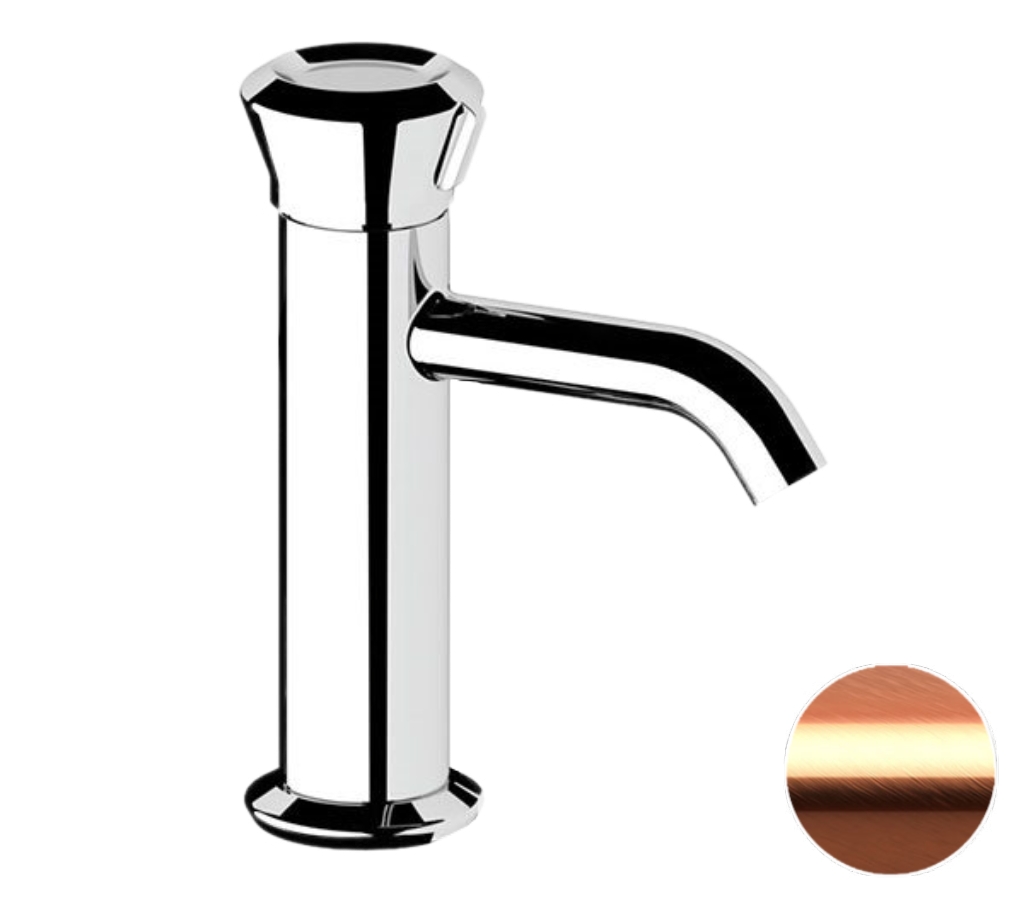 Смеситель для раковины Remer Element ET12RP, медь брашированная в строительном магазине