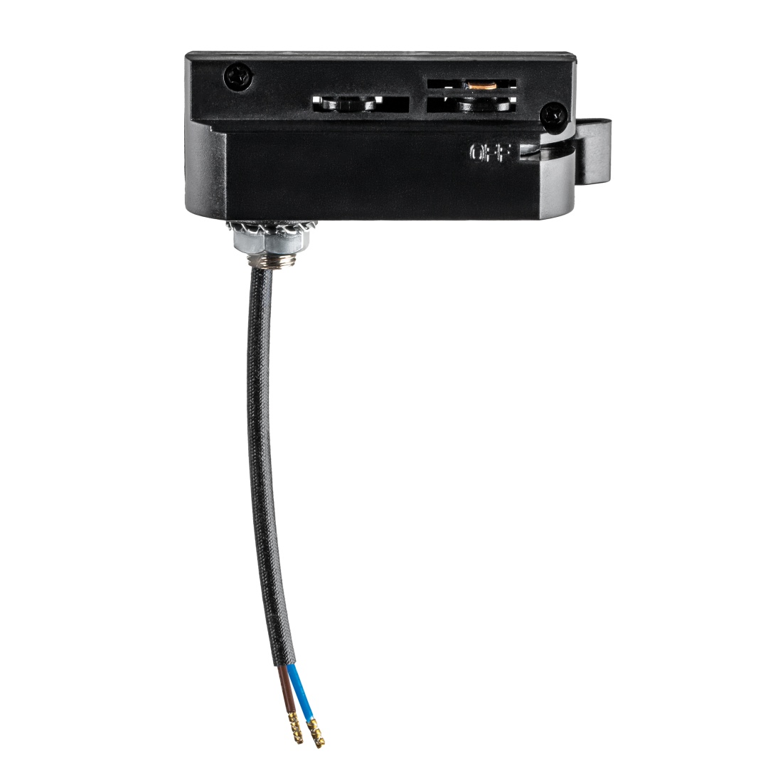 592007 Трековый 1-фазный адаптер BARRA ЧЕРНЫЙ в строительном магазине