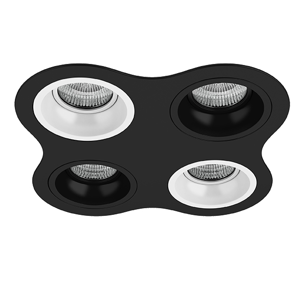 D64706070607 Светильник DOMINO ROUND МR16 (214647+214606+214607+214606+214607) в строительном магазине