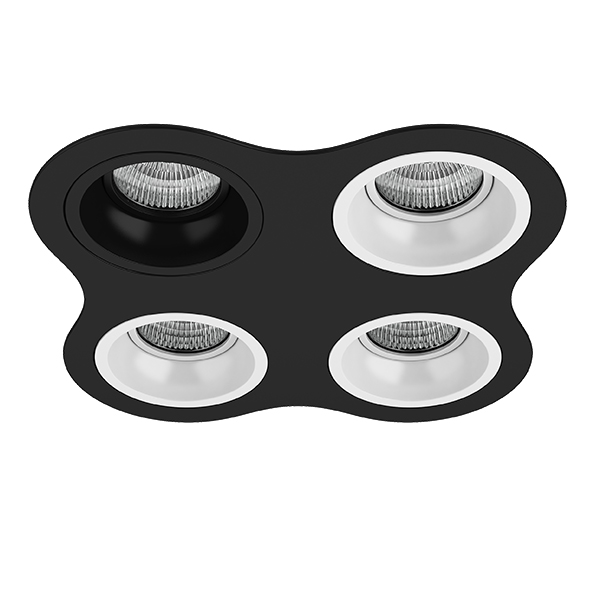 D64707060606 Светильник DOMINO ROUND МR16 (214647+214607+214606+214606+214606) в строительном магазине