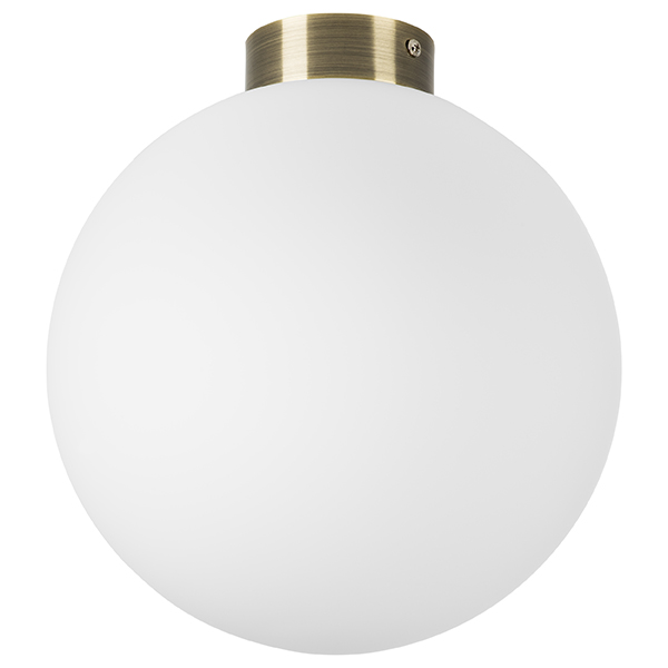 812031 Люстра GLOBO 1х40W E14 antique bronze/white в строительном магазине