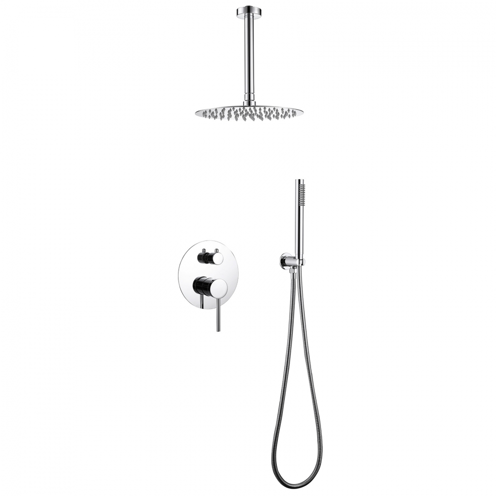 Душевая система ABBER Emotion AF8821 скрытого монтажа без излива, хром в строительном магазине