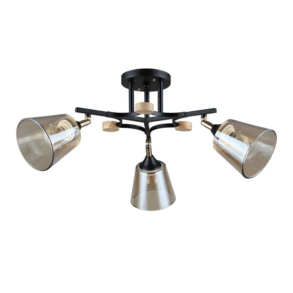 Потолочная люстра Arte Lamp GLASSY A5078PL-3BK в строительном магазине