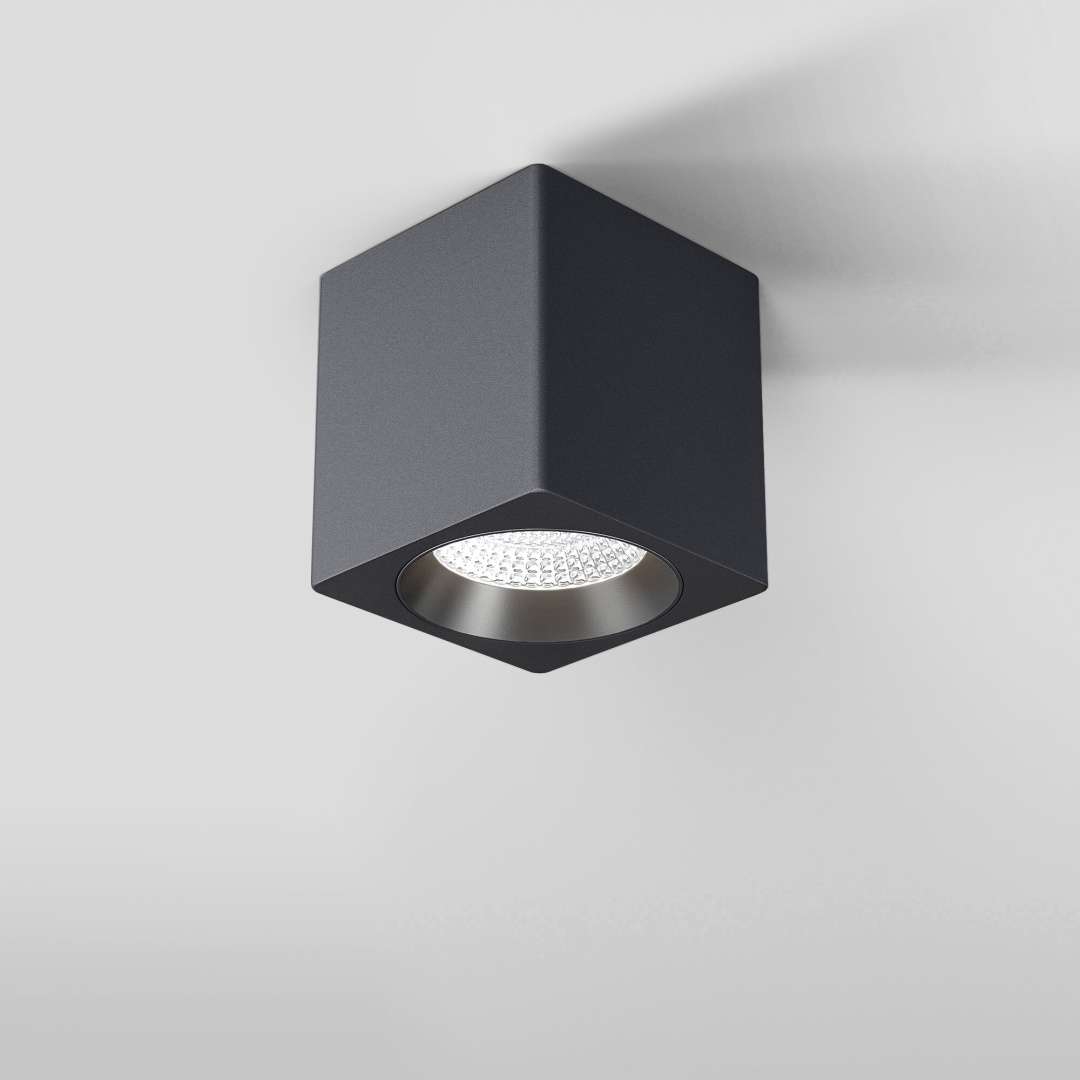 Светильник потолочный светодиодный Matrix 9W 4000К черный 25051/LED в строительном магазине