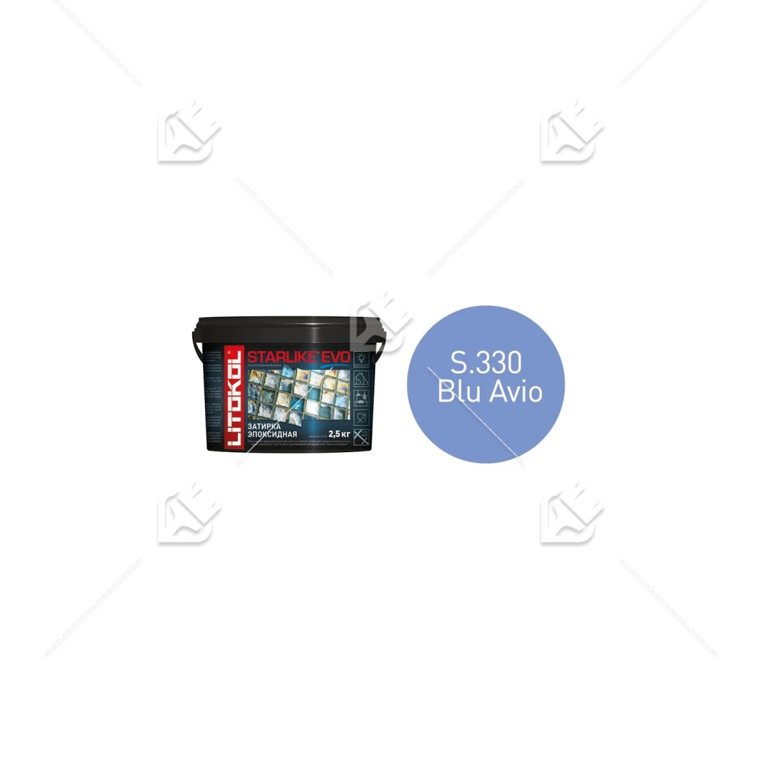 Затирка Litokol Starlike Evo S.330 небесно-синий 2,5кг