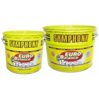 Краска фасадная Симфония Евробаланс фасад Норд 9л в строительном магазине