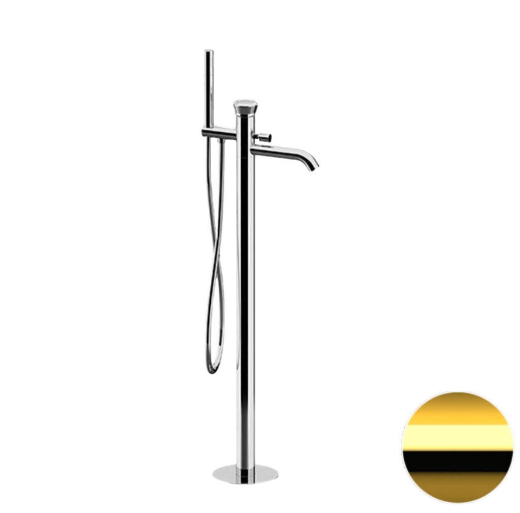 Смеситель для ванны Remer Element ET08DO, золото глянцевое в строительном магазине