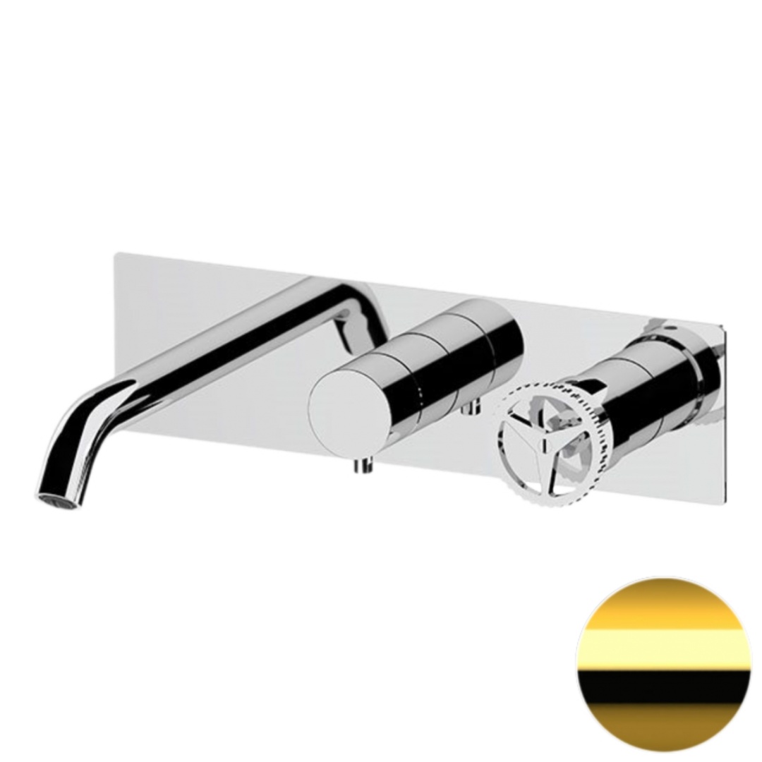 Смеситель для ванны Remer Chrono CH54D2DO, золото глянцевое в строительном магазине