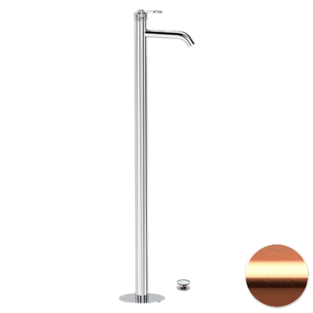 Смеситель для раковины Remer Atelier AL18RP, медь брашированная в строительном магазине