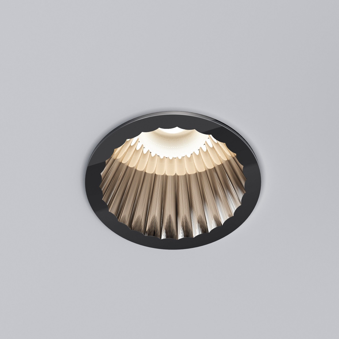 Светильник встраиваемый светодиодный Arco 12W 3000K черный жемчуг IP44 15274/LED в строительном магазине