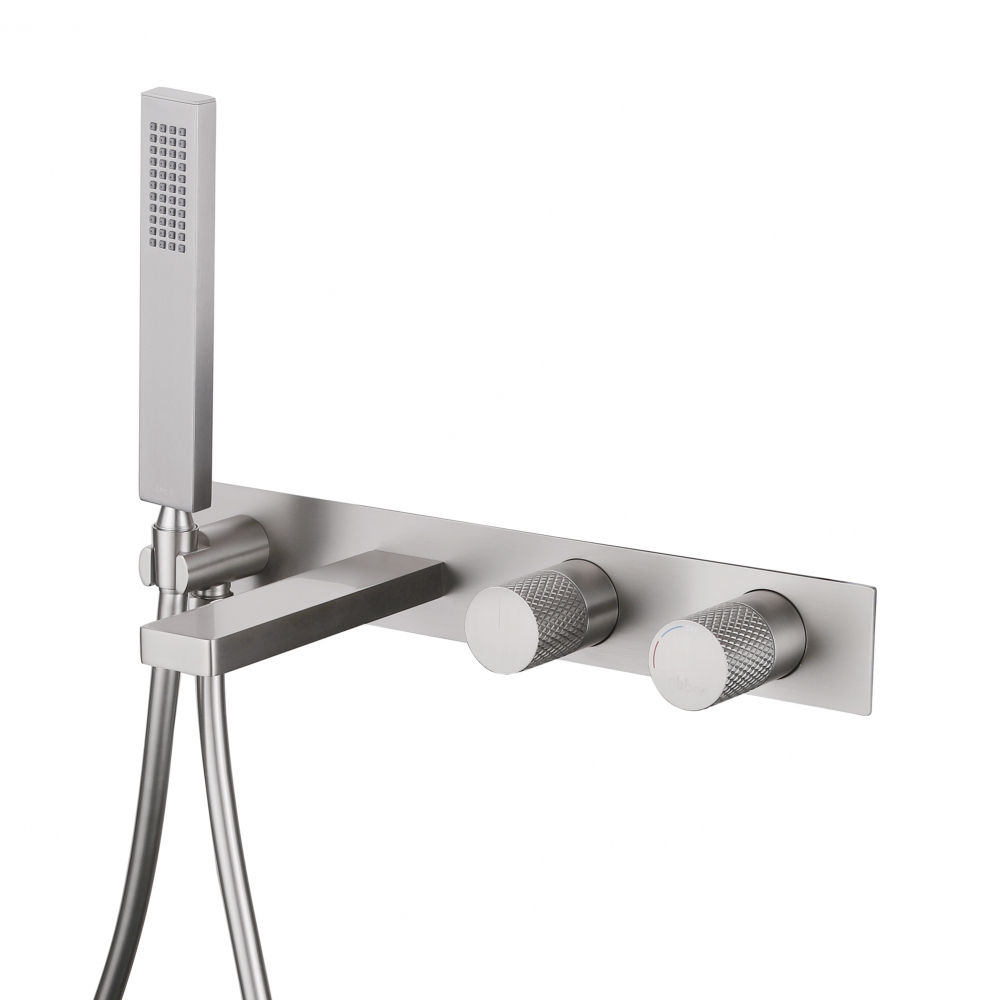 Смеситель ABBER Rund AF8730SP для ванны скрытого монтажа, сатин в строительном магазине