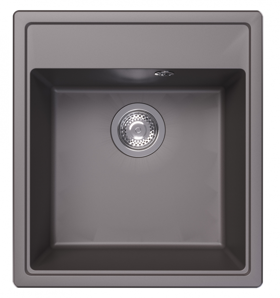 Кухонная мойка ABBER Quarz AQ2901G серый в строительном магазине