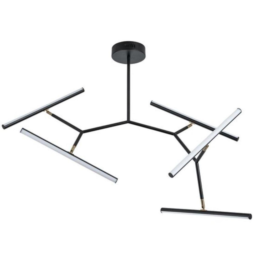 Подвесная светодиодная люстра Arte Lamp Zulu A2170PL-49BK в строительном магазине