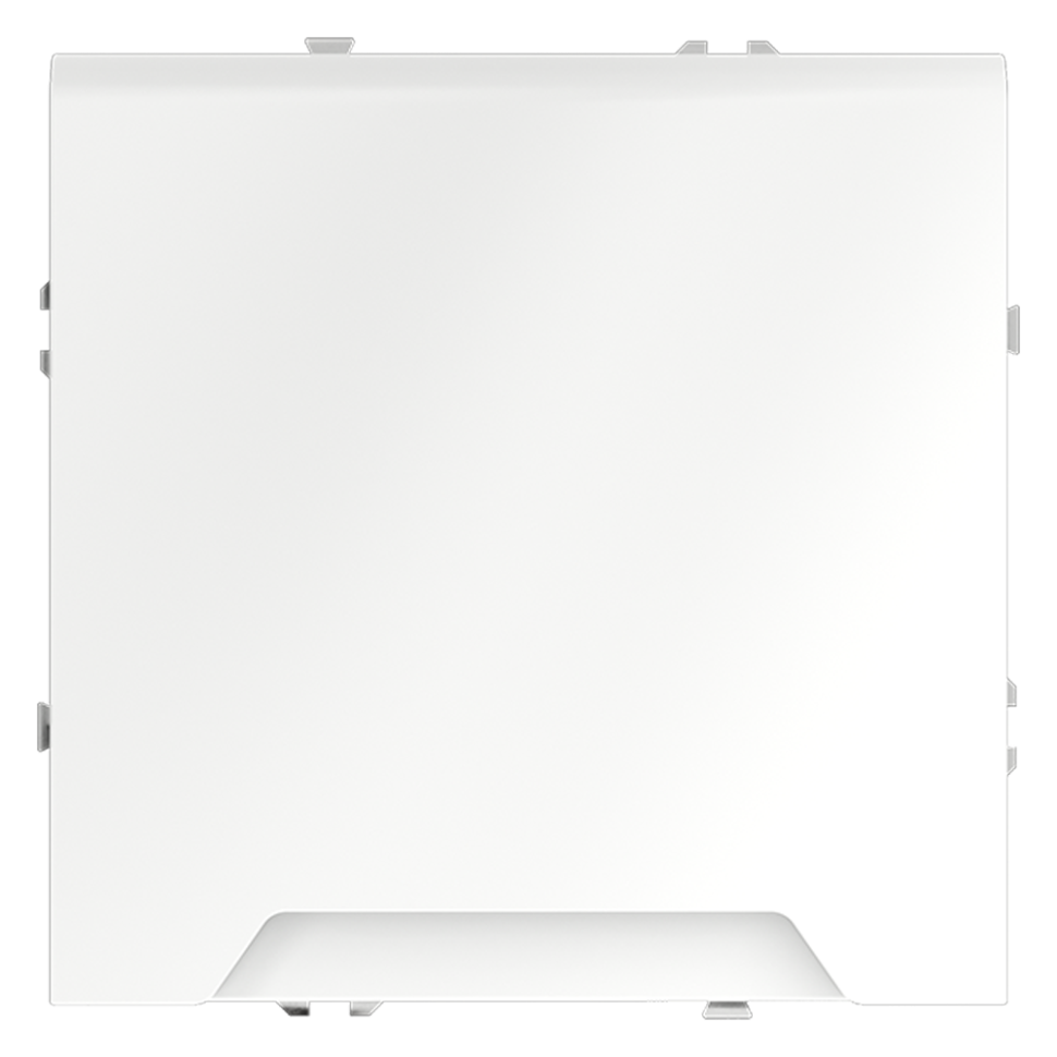 Розетка встраиваемая VOLTUM S70 с заземлением, защитными шторками и крышкой 16А, (белый матовый) в строительном магазине