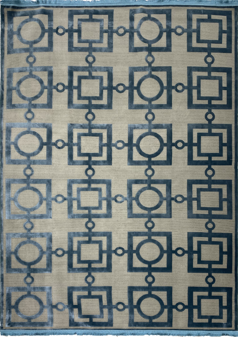 Ковер MONACO 1026 SMOKY GRAY MAVY BLUE в строительном магазине