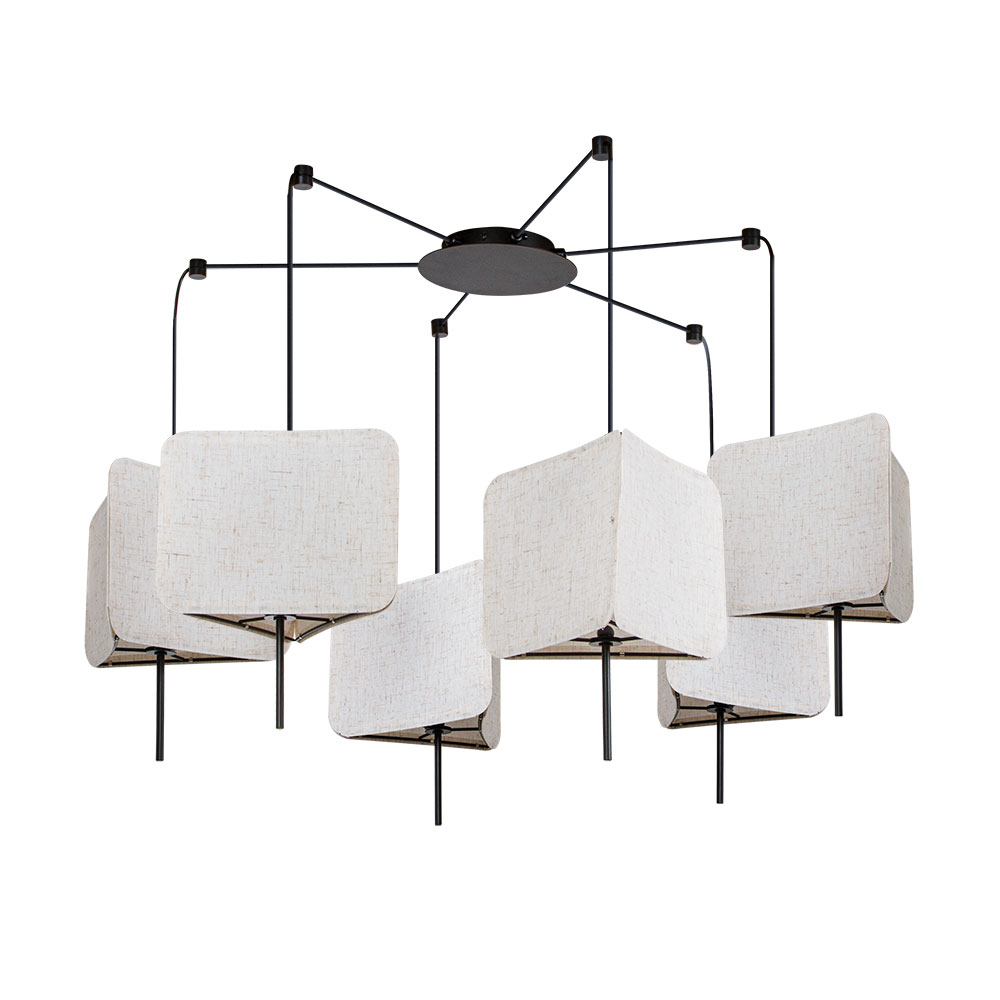 Подвесная люстра Arte Lamp TRIXIE A7084SP-6BK в строительном магазине