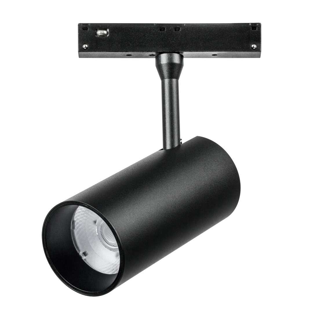 209237 Светильник 48V для 1-фазного трека UNO LED 15W 1200LM 28G ANTIGLARE ЧЕРНЫЙ МАТОВЫЙ 3000K в строительном магазине