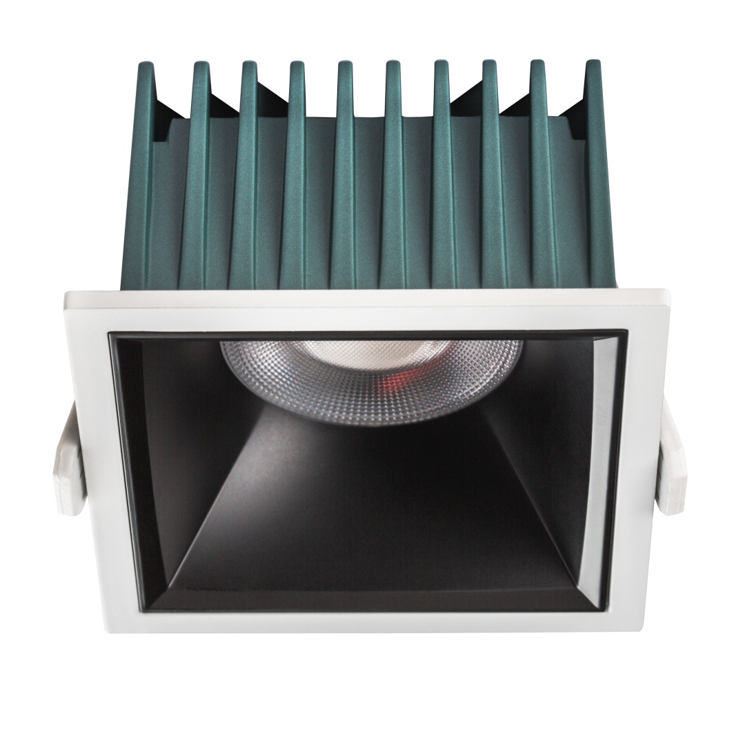 385247 Светильник CICLONE QUAD 12W LED 923LM 36G БЕЛЫЙ/ЧЕРНЫЙ 4000K IP65 в строительном магазине