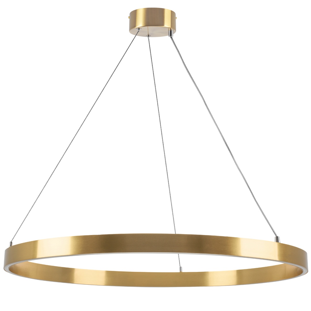 748033 Люстра SATURNO LED 48W 3500LM 70G ЗОЛОТО 3000-6000K в строительном магазине
