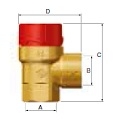 Предохранительный клапан Flopress 1/2 x 1/2-3bar в строительном магазине