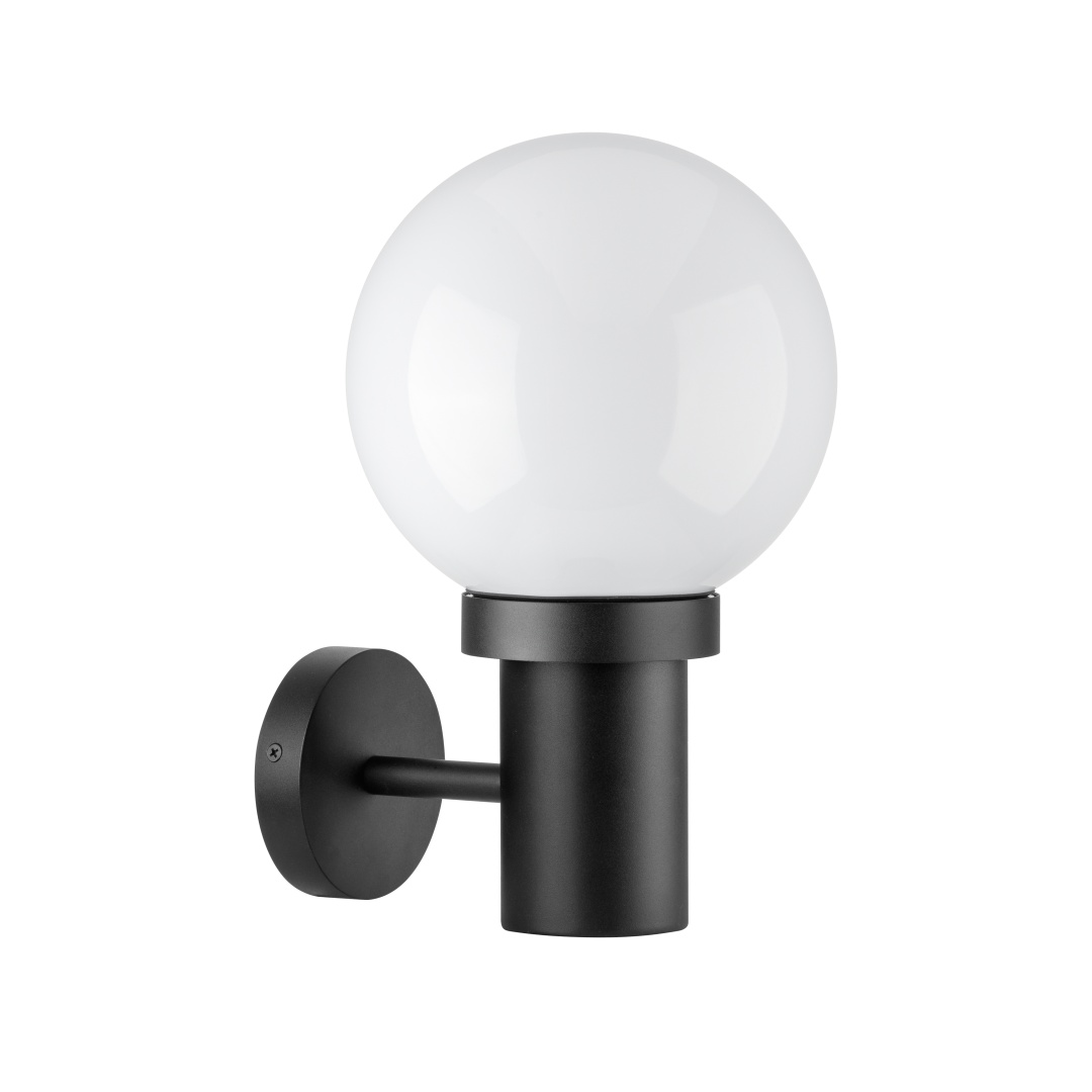 373610 Светильник BOLLA 1x10W (led) E27 ЧЕРНЫЙ IP65 в строительном магазине