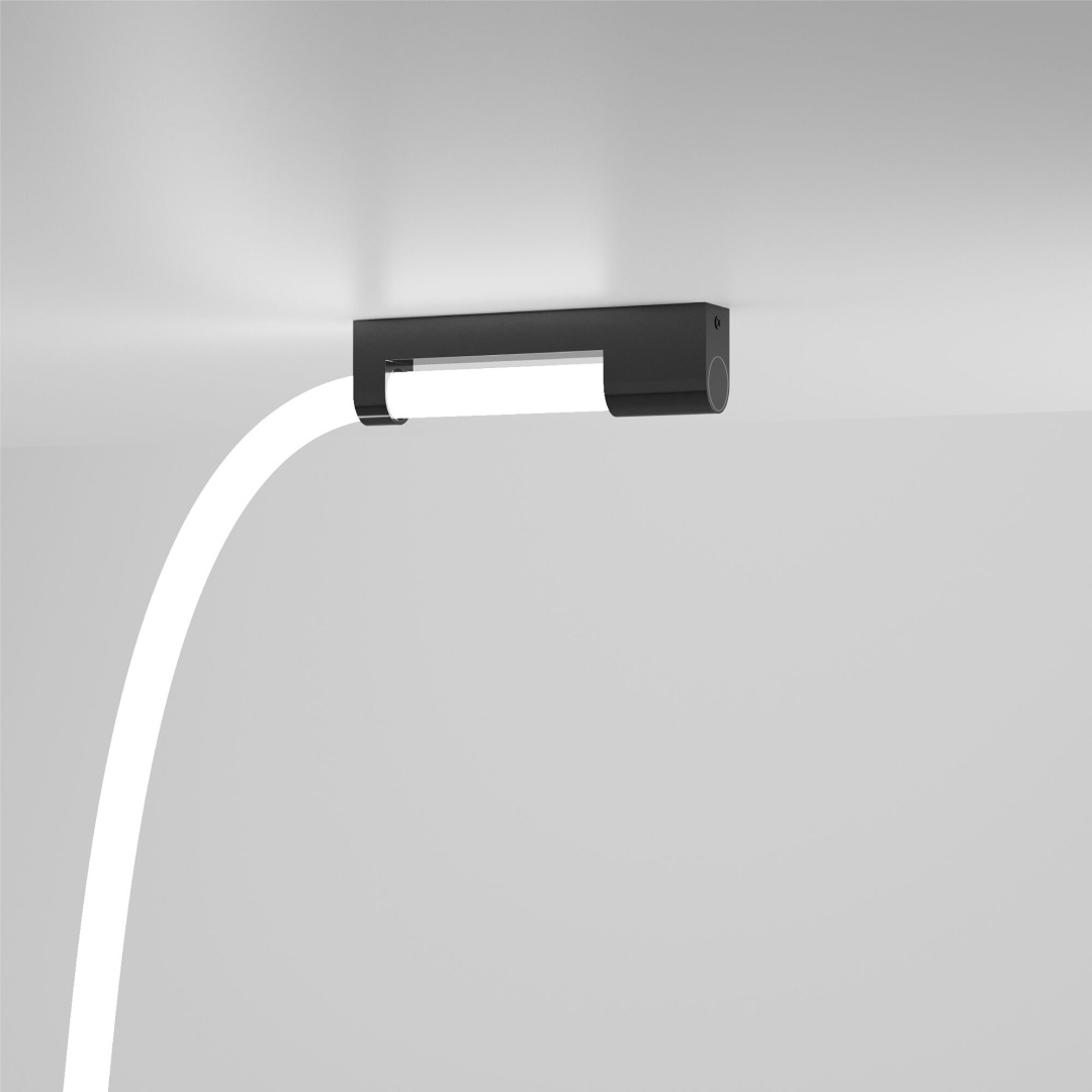 Накладные крепления для круглого гибкого неона Full light черный FL 28160 в строительном магазине