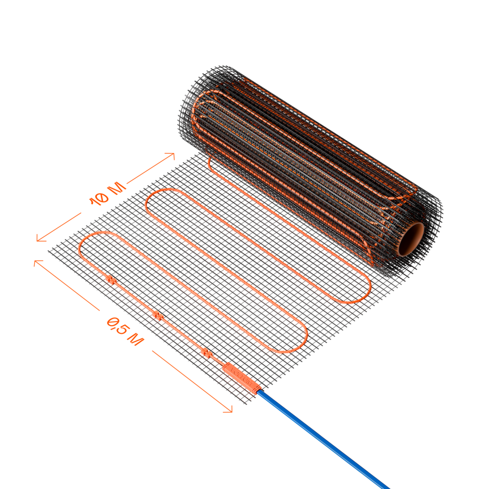 Нагревательный мат VLT01-200-5.0 в строительном магазине