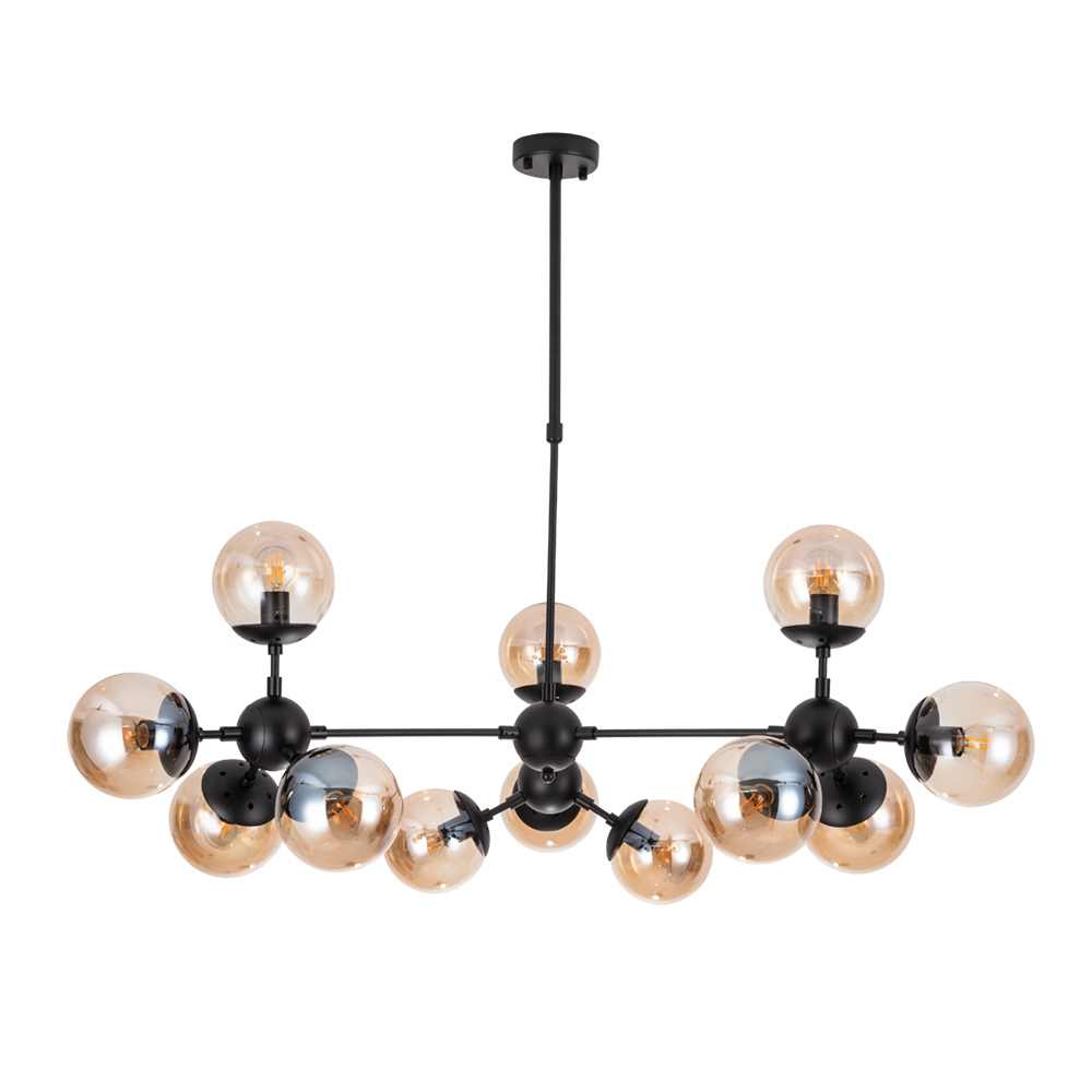 Люстра на штанге Arte Lamp BOLLA A1664SP-12BK в строительном магазине