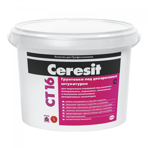 Грунт Ceresit (Церезит) CT 16 адгезионный 10л