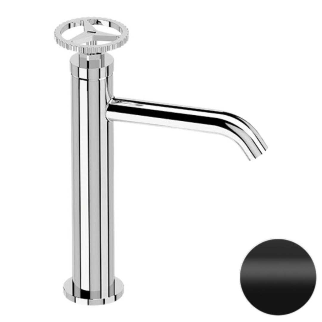 Смеситель для раковины Remer Chrono CH12ANO, черный матовый в строительном магазине