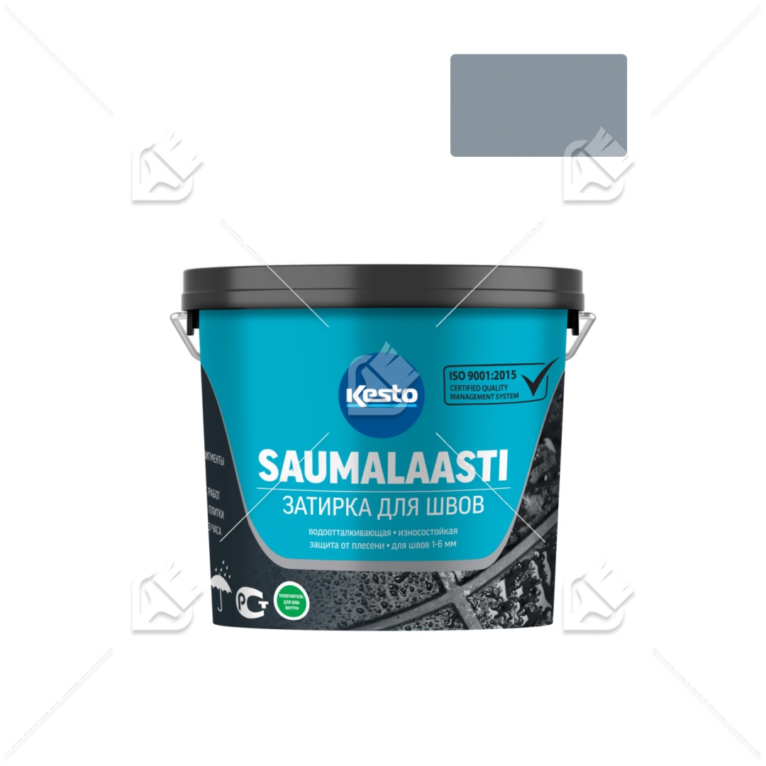 Затирка Kesto Saumalaasti 42 для швов сине-серая 3кг
