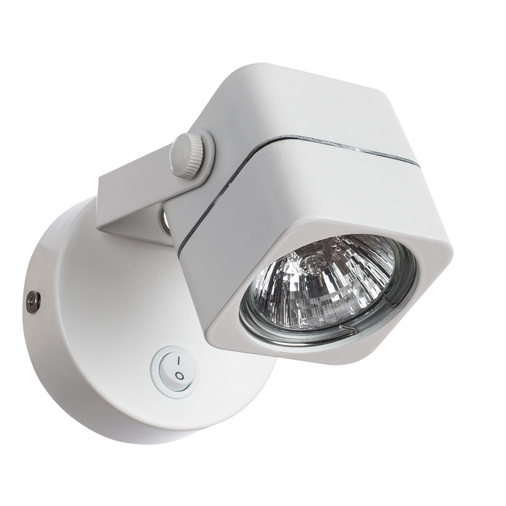 Спот Arte Lamp LENTE A1314AP-1WH в строительном магазине