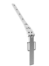 Крепление регулируемое Docke Premium ПВХ Пломбир