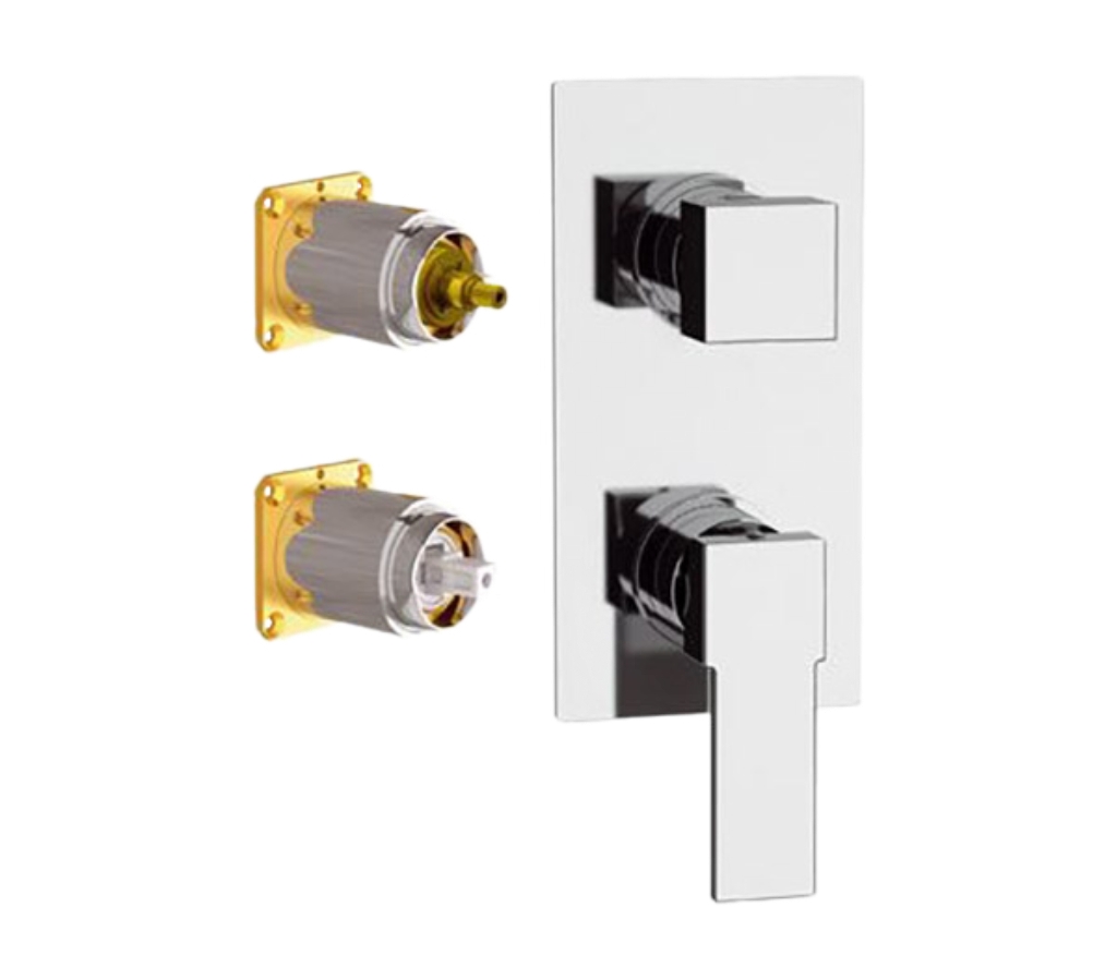 Смеситель для душа Remer Qubika Q92KB в строительном магазине