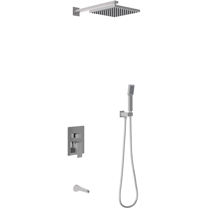Душевая система BERGES NARDIS 3S, хром встраиваемая 071005 в строительном магазине