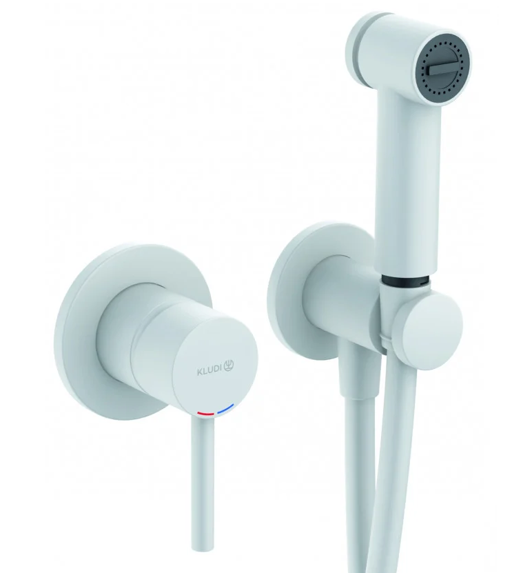 Гигиенический душ Kludi BOZZ 389985376 белый матовый в строительном магазине