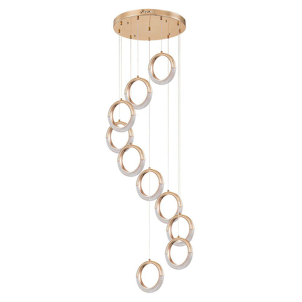 Подвесная люстра ARTE LAMP MONTANA A7777SP-10GO в строительном магазине