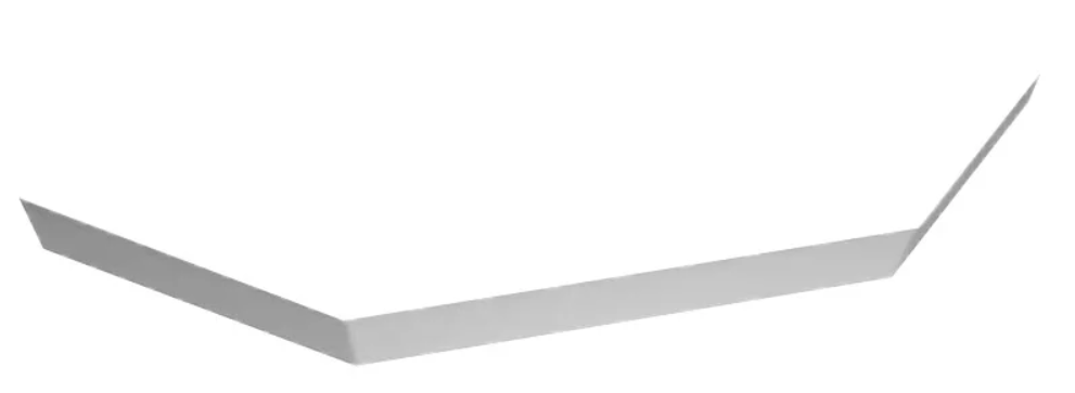 Экран для поддона CEZARES TRAY-S-P-90-SCR-W в строительном магазине