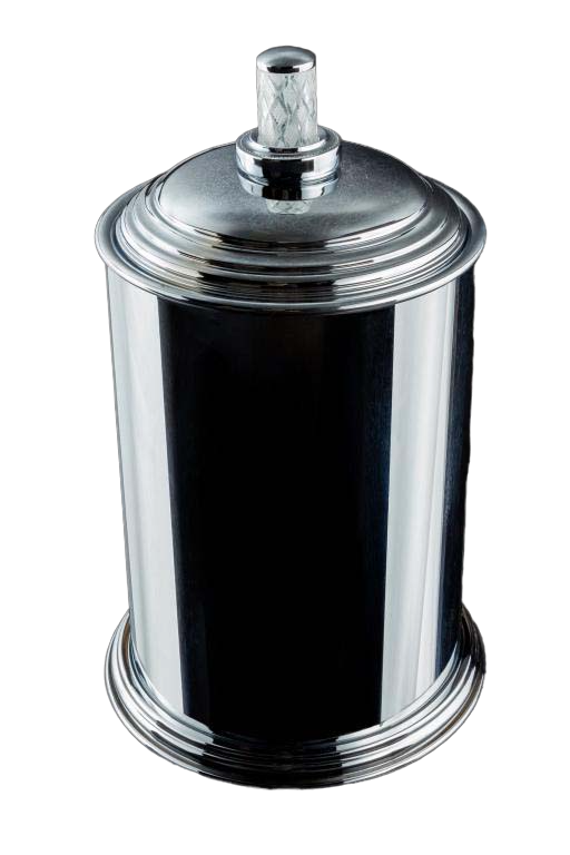 Корзина для мусора Boheme Murano Cristal 10907-CRST-CH в строительном магазине