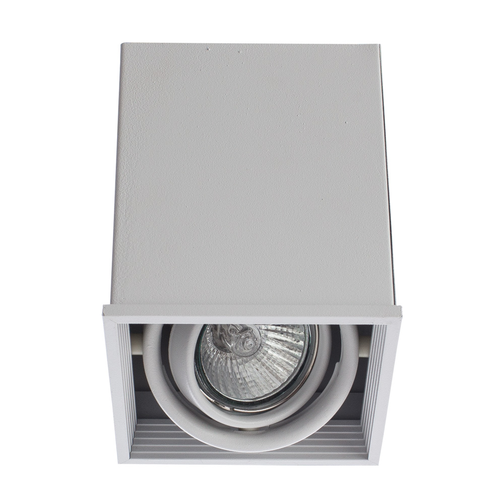 Точечный накладной светильник Arte Lamp CARDANI PICCOLO A5942PL-1WH в строительном магазине