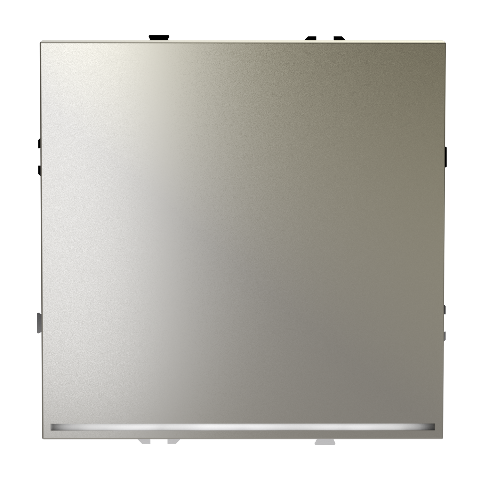 Выключатель встраиваемый VOLTUM S70 одноклавишный с подсветкой 10А, (шелк) в строительном магазине