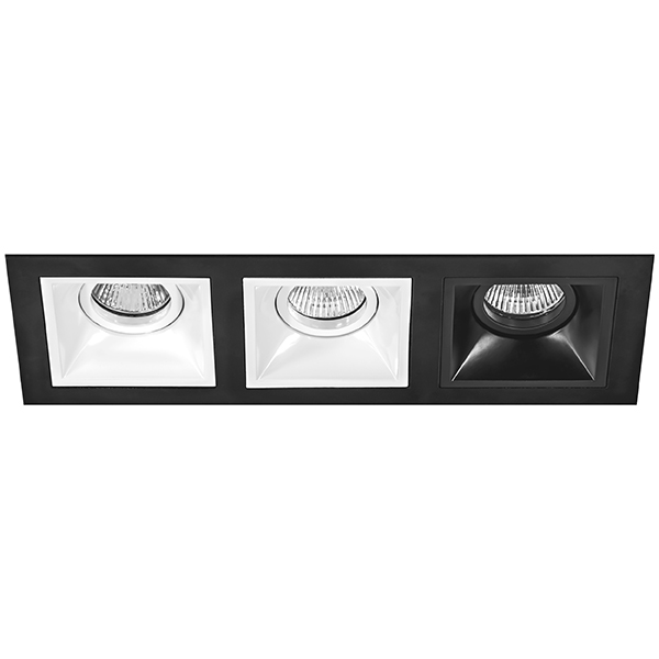 D537060607 Светильник DOMINO QUADRO МR16 (214537+214506+214506+214507) в строительном магазине