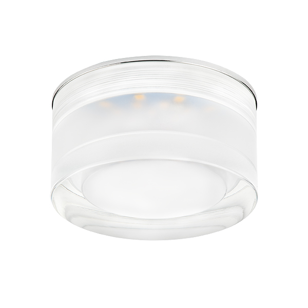 070232 Светильник ARTICO CYL LED 5W 400LM ХРОМ/ПРОЗРАЧНЫЙ/МАТОВЫЙ 3000K в строительном магазине