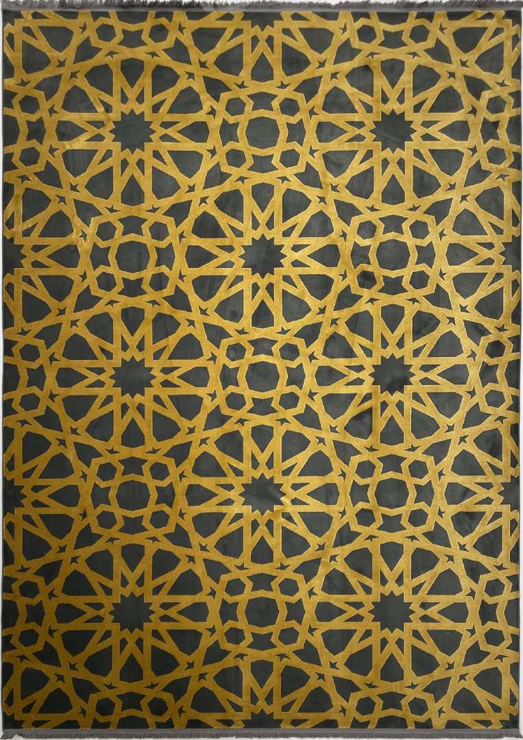 Ковер TEHRAN 2618 COAL GRAY/GOLDEN в строительном магазине