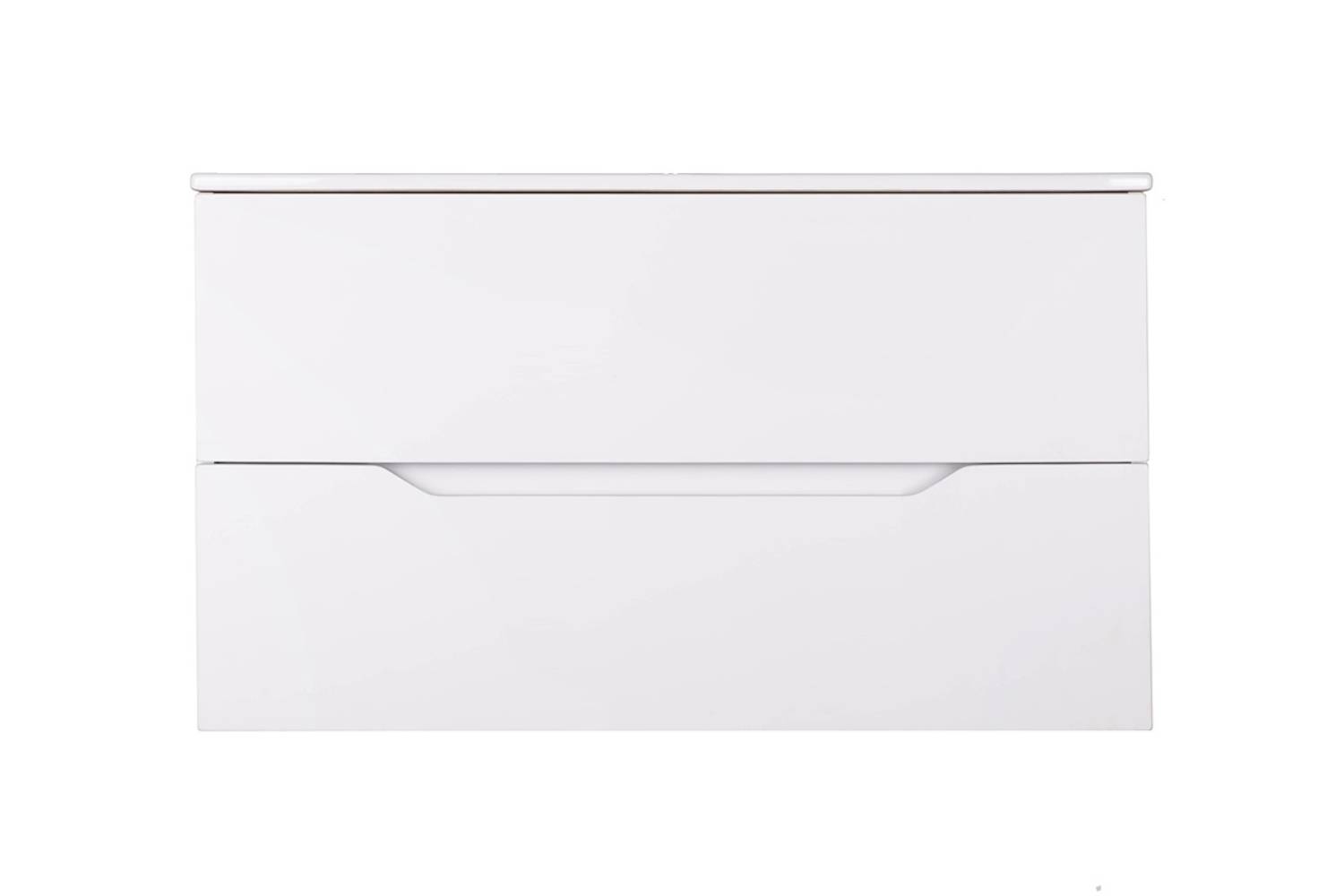 Тумба с раковиной Orange Line Li-100Tuw+Ra подвесная, белый матовый в строительном магазине