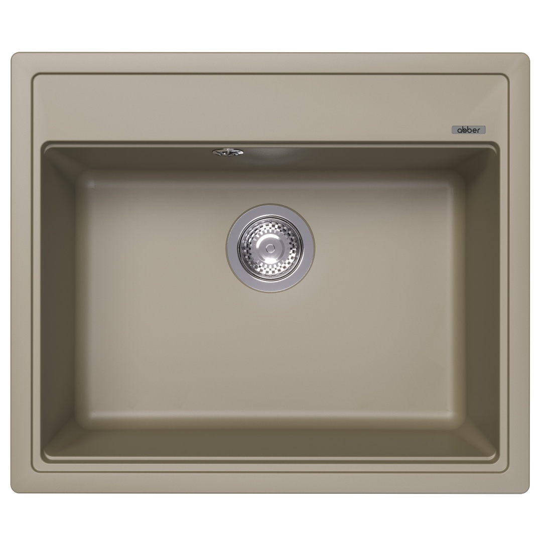 Кухонная мойка ABBER Quarz AQ2902S песочный в строительном магазине