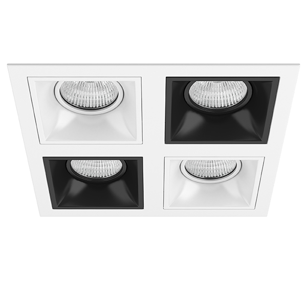 D54606070607 Светильник DOMINO QUADRO МR16 (214546+214506+214507+214506+214507) в строительном магазине