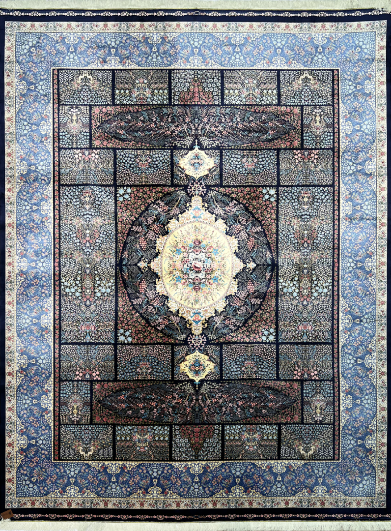 Авторский ковер 5583 DARK BLUE NAVY BLUE в строительном магазине