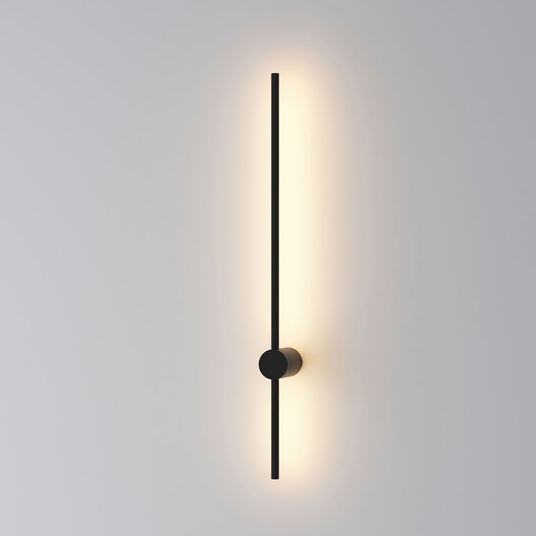 DK5012-BK Бра 800 мм, 3000К, IP20, 7 Вт, черный, алюминий в строительном магазине