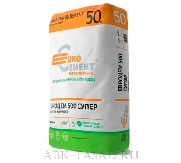 Евроцемент «Евроцем 500 Супер»Серый